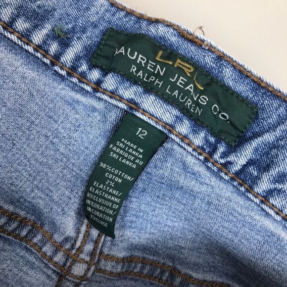 Lauren Ralph Lauren Women's Jeans Size 12 Light Classic Bootcut High Rise - Picture 6 of 9